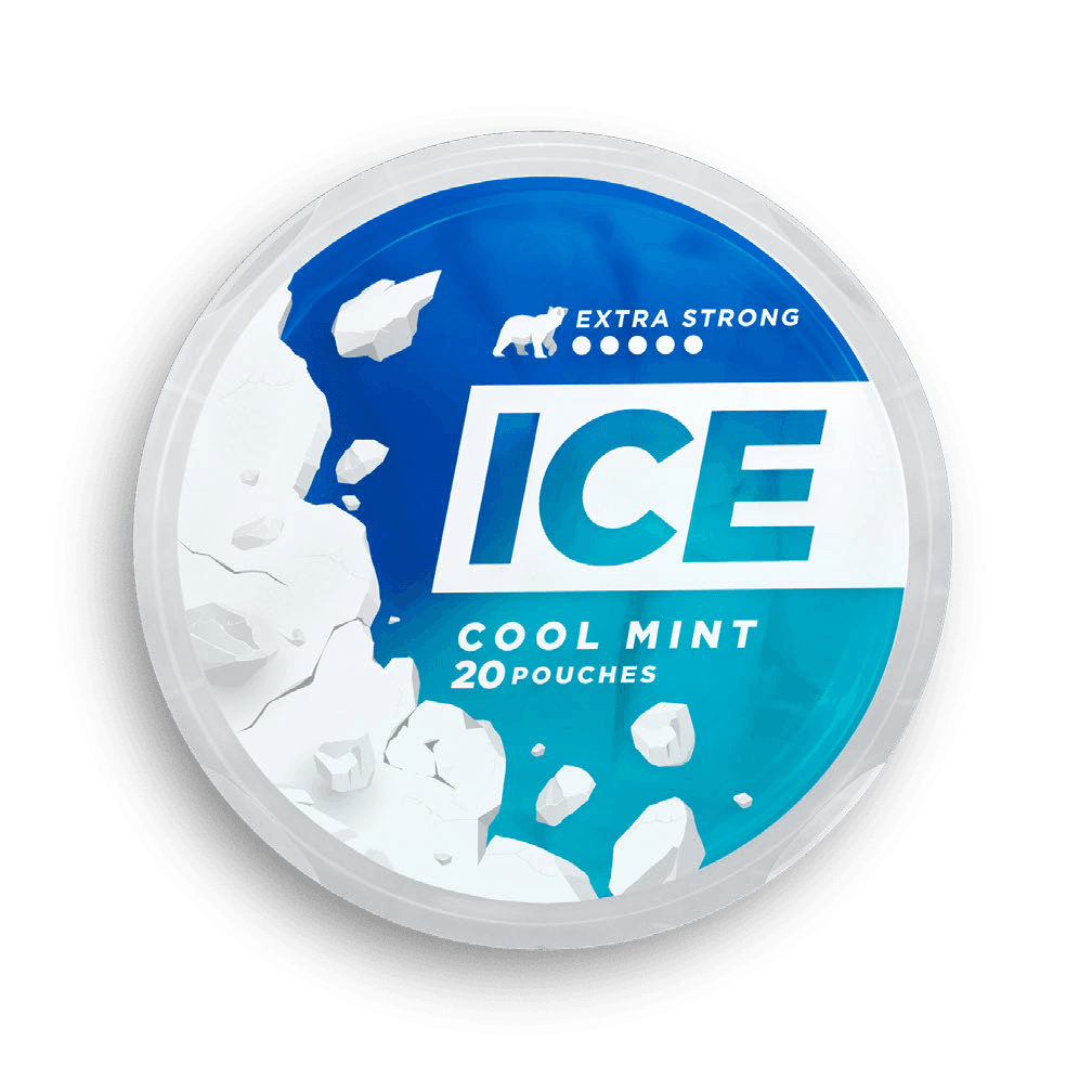 ICE Pouch Cool Mint nicotine pouches can