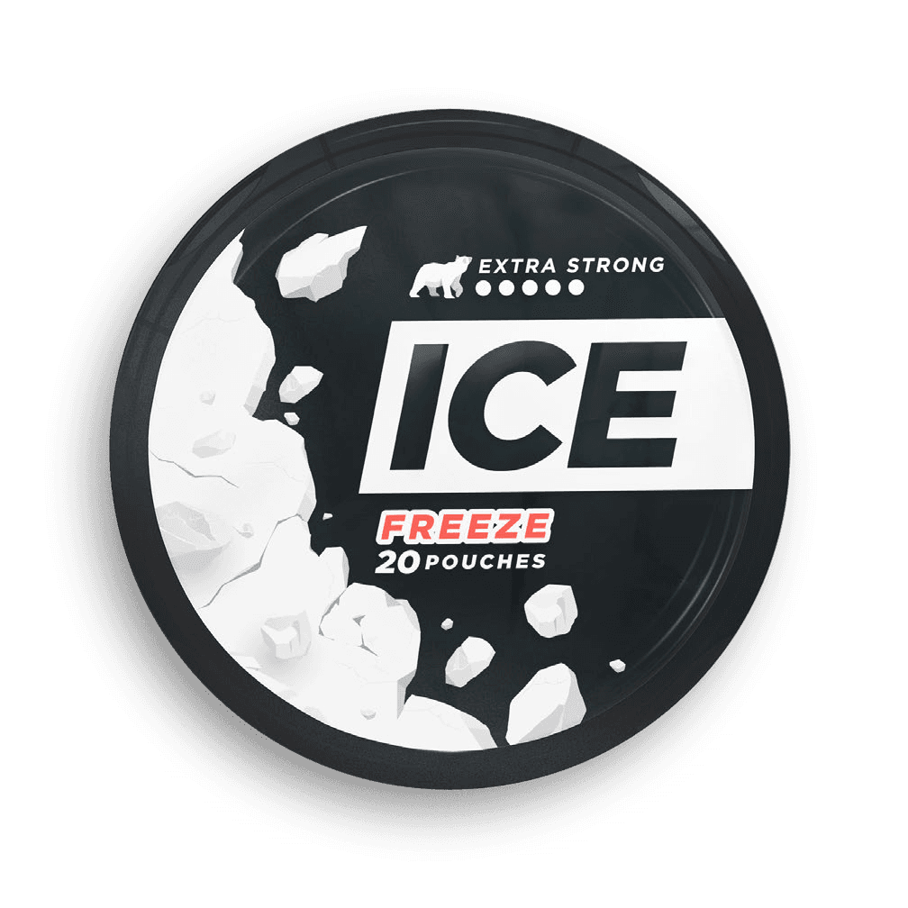 ICE Pouch Freeze nicotine pouches can