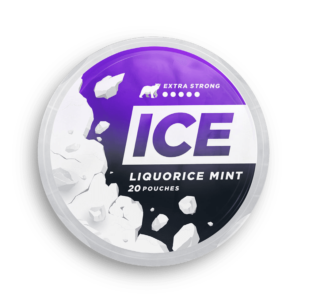 ICE Pouch Liquorice Mint nicotine pouches can